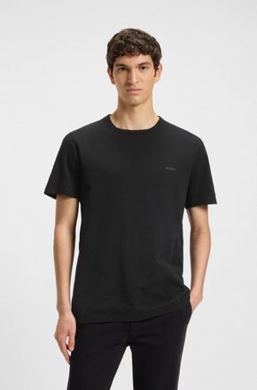 Boss Orange by Hugo Boss T-Shirt BOSS ORANGE Tegood, Herren, Gr. XXL, schwarz (001_schwarz), Single Jersey, Obermaterial: 100% Baumwolle, unifarben, regular fit normal, Rundha