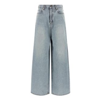 Balenciaga Dames, Jeans, Blauw, Maat: W25 Katoen