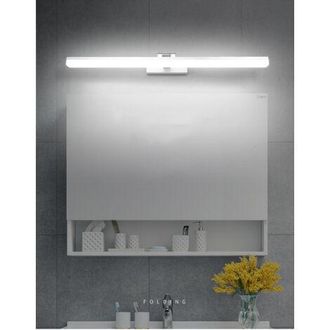 OEM Aplique Led De Pared, Iluminaci&oacute;n Frontal De Lujo Para Espejo De Ba&ntilde;o En Aluminio Y Acr&iacute;lico, L&aacute;mpara De Pared Para Espejo De Maquillaje, Iluminaci&oacute;n 
