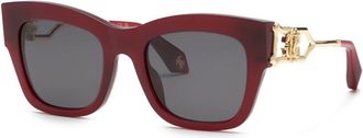 Roberto Cavalli SRC130 06PJ Mens Sunglasses Purple Size 52
