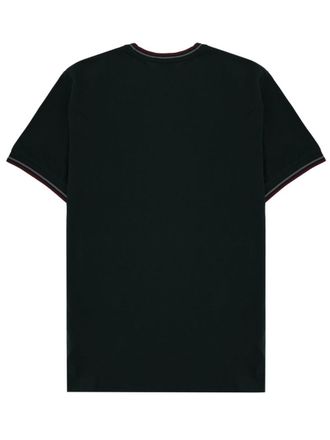 Fred Perry Logo Cotton T-Shirt - Green