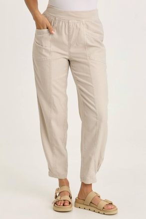Xcvi Beck Barrel Pant In Clay Pot Pigment