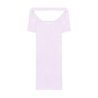 Courr&egrave;ges Short Dresses, female, Pink, Size: XS Hyperbole Mini Dress