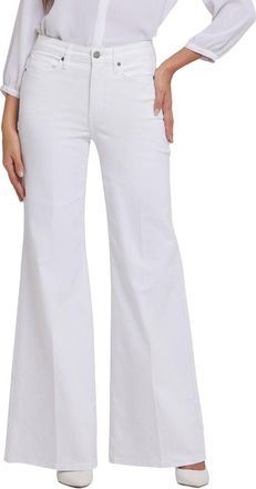 NYDJ Nydj Petite Mia Optic White Palazzo Jean