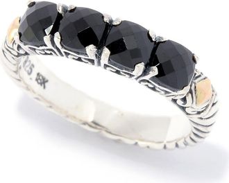 Samuel B. Black Spinel Stackable Ring at Nordstrom Rack, Size 9