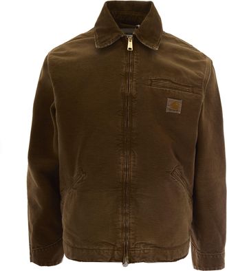 Carhartt Work in Progress Hamilton Brown Og Detroit Velvet Collar Jacket