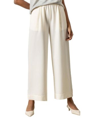 Lilla P Wide Leg Pull-On Easy Fit Pant