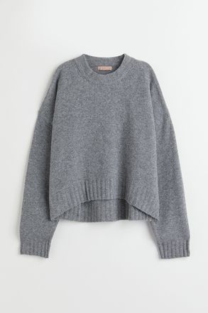 H&M Feinstrickpullover - Grau