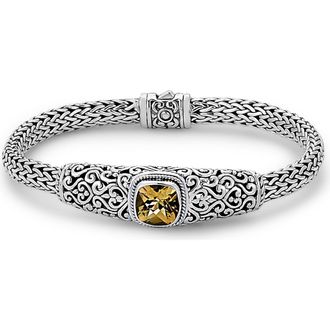 Samuel B. Green Amethyst Bracelet in Yellow at Nordstrom Rack
