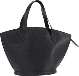 Louis Vuitton Tweedehands leren Louis Vuitton tassen - Dames - Vintage Handtas - Zwart - ONE Size - Vintage