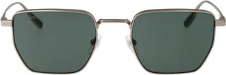Lacoste L260S Zonnebril - Heren - Accessoires - Grijs - Maat: 52 MM