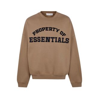 Fear of God Sweatshirts, male, Brown, Size: 2XL Property Lounge Crewneck