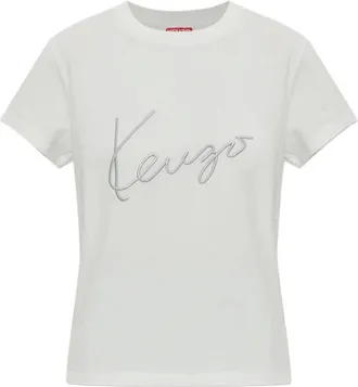 Kenzo Mujer, Camisetas, Blanco, Talla: M