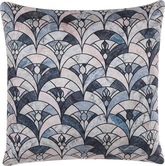 Beliani Coj&iacute;n Decorativo Patr&oacute;n Vintage Multicolor 45 X 45 Cm Accesorio Vintage Glamour Koodal