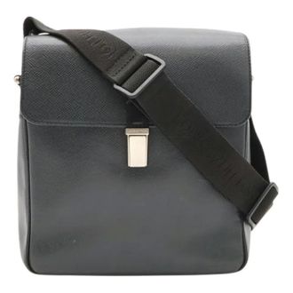 Louis Vuitton Pre-owned Shoulder Bag - Heren - Pre-owned - Zwart - Maat: ONE Size Leer