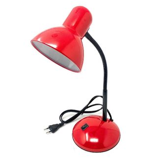 Trade Shop Trade Shop - L&aacute;mpara De Escritorio Con Mesa De Luz De Luz Flexible Para El Dormitorio De Color - Rojo