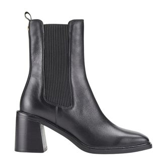 Cosmoparis Schoenen, Dames, Zwart, 38 EU, Enkellaars met vierkante neus en 7 cm hak