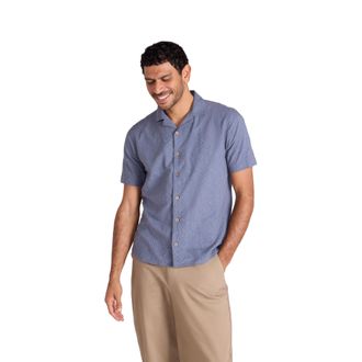 Mountain Warehouse Heren Fiji Structuurshirt (Blauw)