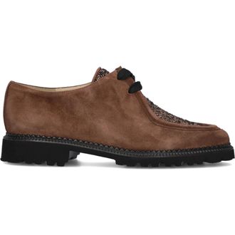 Brunate Schoenen, Dames, Bruin, 39 EU, Su&egrave;de, Bruine Su&egrave;de Veterschoenen