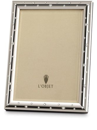 L'OBJET Portafoto Stars (13cm x 18cm) - Argento