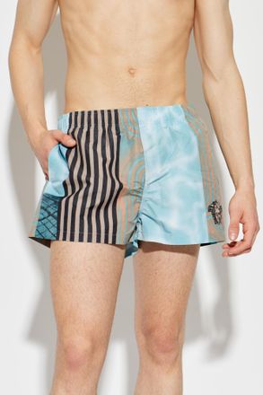 Versace Swim Shorts, Mens, Blue