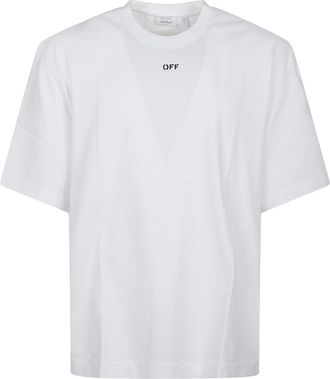 Off-white White Logo T-shirt