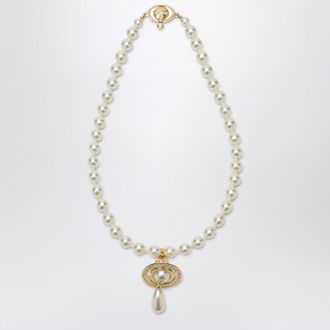 Vivienne Westwood Pearl Choker With Orb Pendant