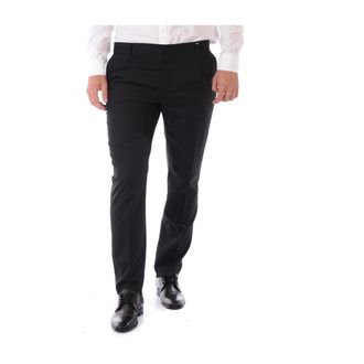 Daniele Alessandrini Slim-fit Trousers, male, Black, Size: S Black Clackson Pants