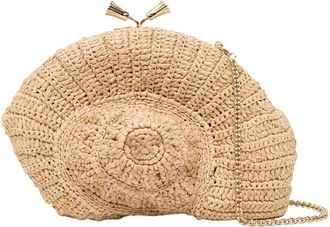 Anya Hindmarch Natra Crossbody Tas - Dames - Schoudertassen - Beige - ONE Size - Tassen