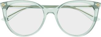 Gucci Demo Phantos Ladies Eyeglasses GG0093O 011 53