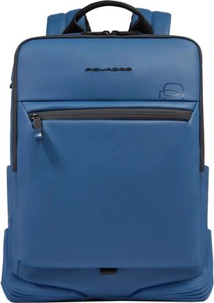 Piquadro Corner Rugzak - unisex - Rugzakken - Blauw - ONE Size - Polyester - Tassen