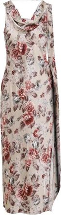Acne Studios Vestido Estampado Floral con Drapeado - Dresses - Mujer - Multicolor - 2XS
