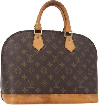 Louis Vuitton Pre-owned Handbags, female, Brown, Size: ONE SIZE Pre-owned Vintage Handbag