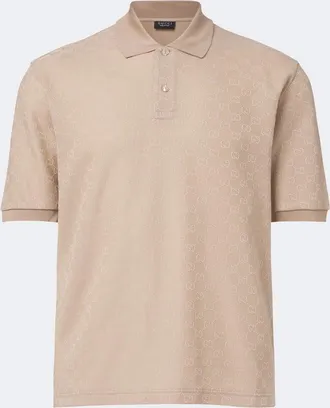 Gucci GG jacquard polo shirt