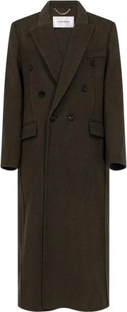 Victoria Beckham Catriona Double-breasted Wool Coat