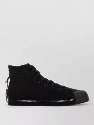 Yohji Yamamoto nizza hi canvas sneakers ankle length