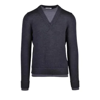 Alpha Studio Hombre, Jerseys, Gris, Talla: 2XL