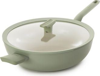 Berghoff Leo Balance Nonstick Wok & Lid Set in Sage at Nordstrom Rack