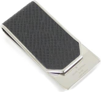 Louis Vuitton Black Leather Money Clip (Pre-Owned)