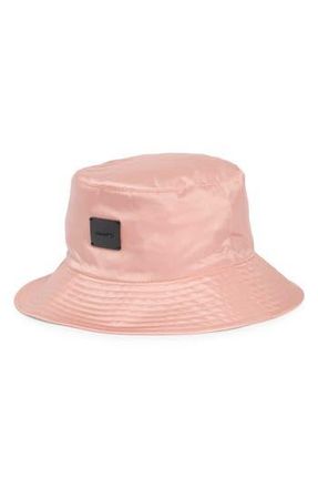 AllSaints Taffeta Bucket Hat in Dusty Blush at Nordstrom Rack
