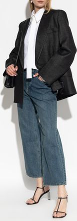 Victoria Beckham Wool Blazer, Womens, Black