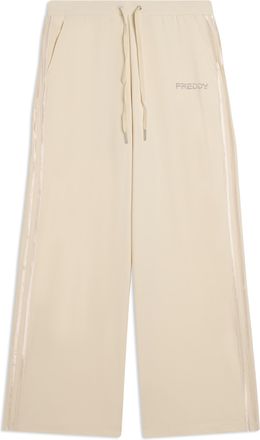 Freddy Pantaloni Sportivi Cropped vestibilit&agrave; Comfort Wide Leg