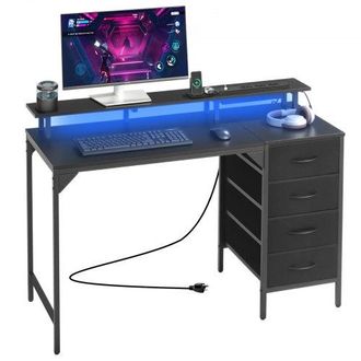 OEM Scrivania Per Computer, Tavolo Da Ufficio Con Luci Led