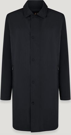 Belstaff Belstaff Drill Coat Mens Cotton Blend Gabardine Dark Ink Size 2XL