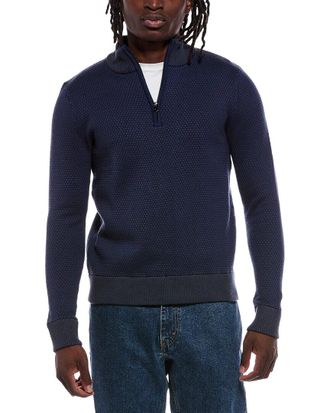 Robert Graham Walton 1/4-Zip Wool & Silk-Blend Pullover