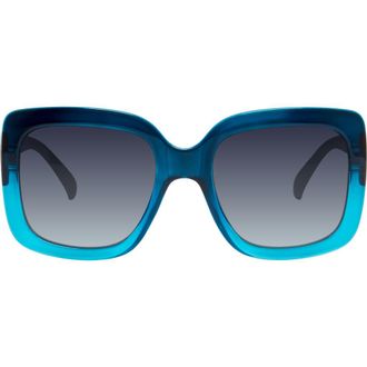 Kurt Geiger 53mm Square Sunglasses in Blue Gradient at Nordstrom Rack