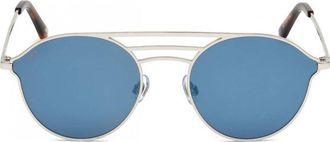 Web Eyewear Womens WE0207-16X WE0207 55 16X Sunglasses - Metallic - One Size