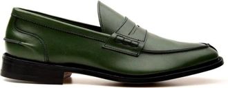 Trickers James Loafer - Heren - Loafers - Groen - 45 EU - Leer - Schoenen