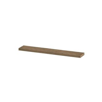 Bernacchini 20d wandplank - 120x20x3.5cm - voorzijde afgekant - tbv nis - MFC Naturel eiken