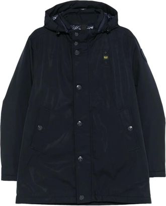 Blauer Giacca con cappuccio - Blu